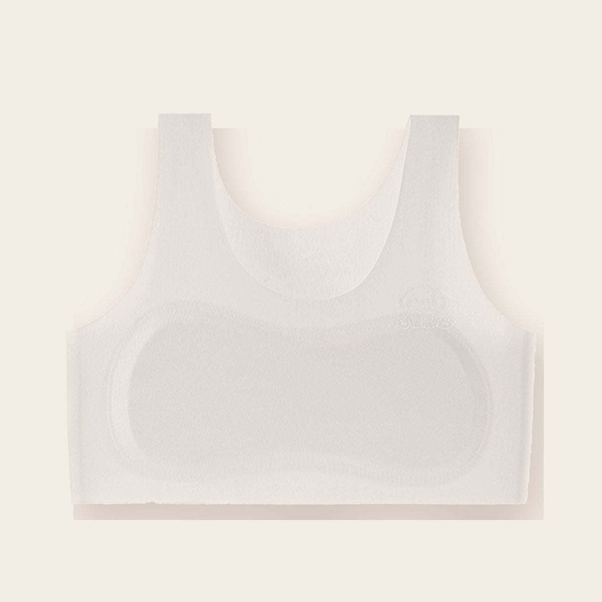 La Première Brassière Cocobody, coloris Blanc, à plat